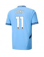 Manchester City Jeremy Doku #11 Hjemmedrakt 2024-25 Korte ermer